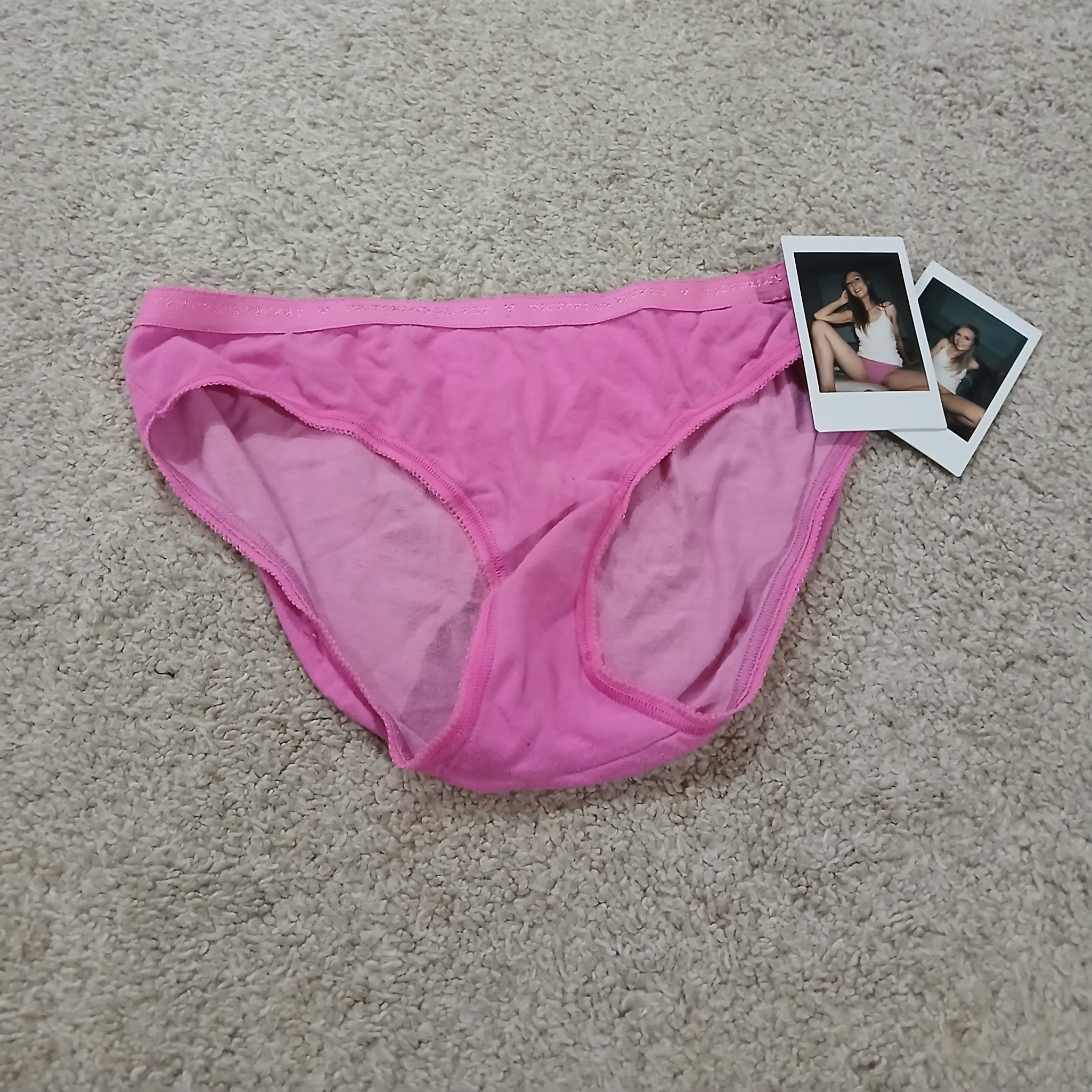Mailed Victoria Secret Panties With 1 Of 1 On Off Polaroid